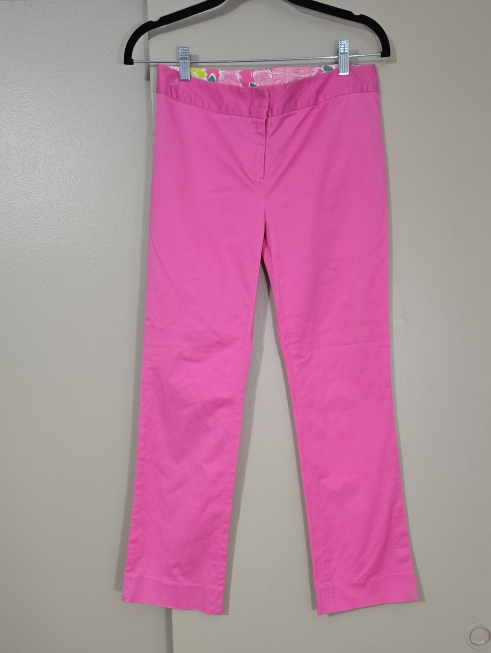 Lilly Pulitzer White Label Bright Pink Pants Size 2